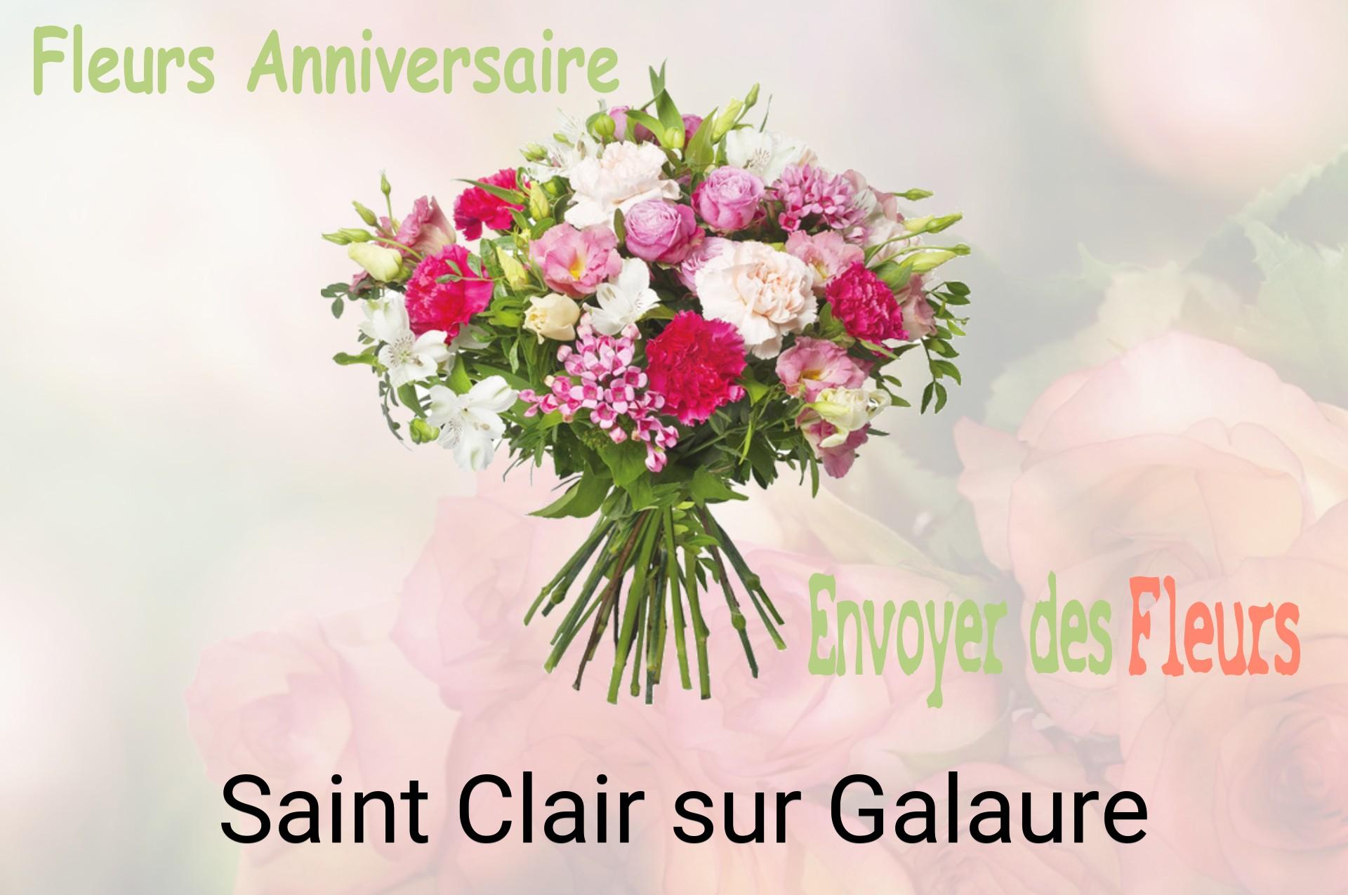 Bouquet de fleurs d’anniversaire livré à Saint-Clair-sur-Galaure