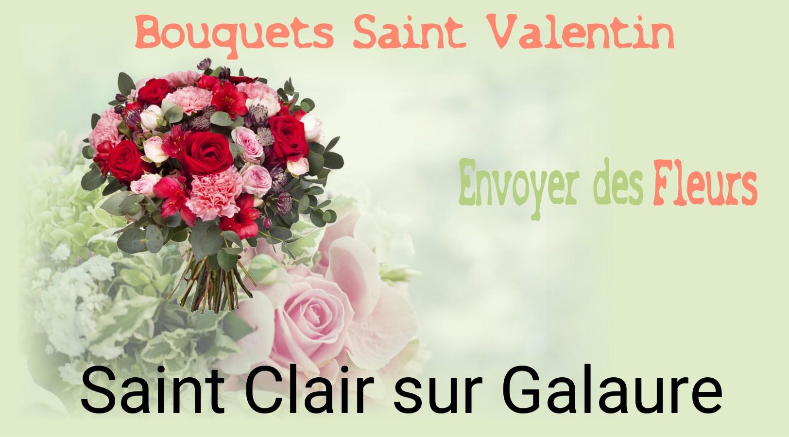 Roses de Saint-Valentin livrées à Saint-Clair-sur-Galaure